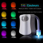 accessoire déco pour WC – veilleuse détecteur de mouvement