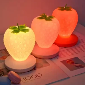 Veilleuse Adulte Fraise LED Douce