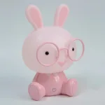 veilleuse créative lapin lunettes