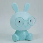 lampe lapin à lunettes pour déco