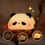 Veilleuse panda avec intensité lumineuse ajustable