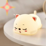 veilleuse de nuit chat