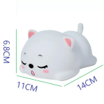 veilleuse enfant chat mignon