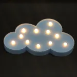 veilleuse nuage murale design