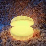 lampe à LED en forme de coquille