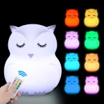 veilleuse lumineuse animaux chouette