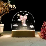 décoration chambre bébé montgolfière