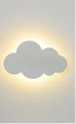 veilleuse bébé nuage blanc