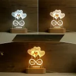 lampe d'ambiance amour