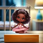 veilleuse étoile pour chambre de danseuse