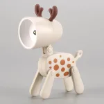 veilleuse en plastique cerf tacheté