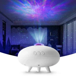 veilleuse projection nébuleuse et étoiles