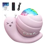 veilleuse murale escargot projection