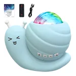 veilleuse apaisante escargot projection