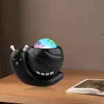 veilleuse projection plafond escargot bébé