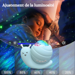 projection ciel étoilé veilleuse escargot