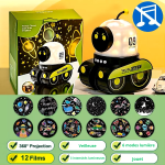 veilleuse projection lumineuse robot