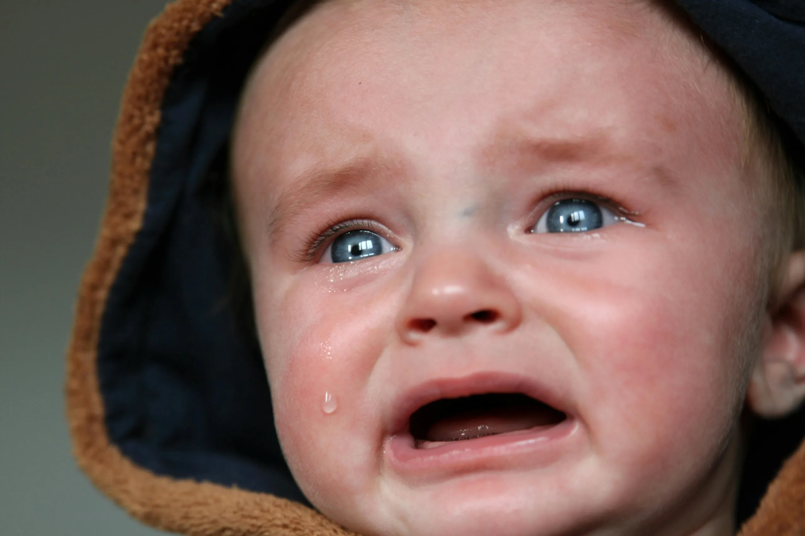Bébé en pleure